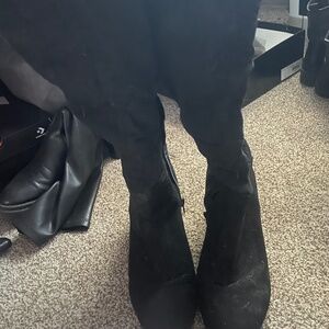 Knee high boots